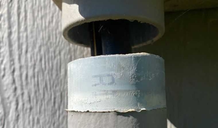 Underground Utilities Service Entrance